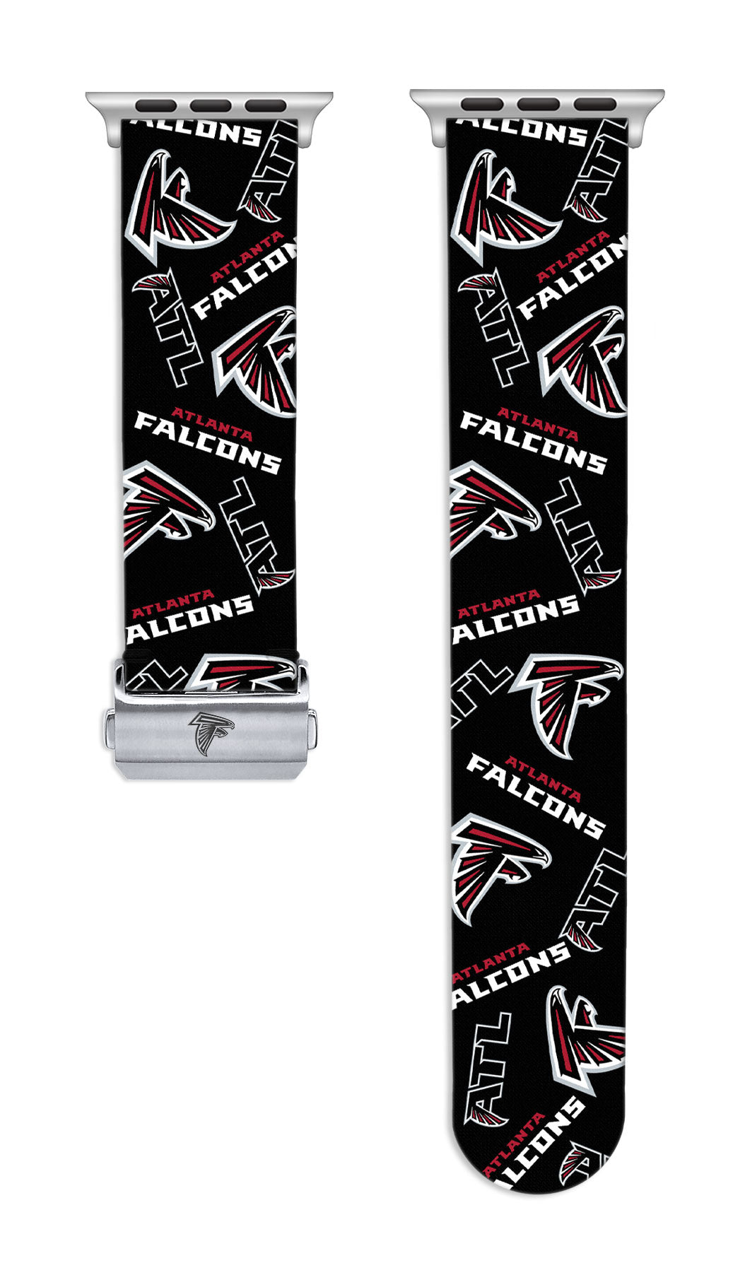 Game Time Atlanta Falcons Signature Series Apple Watch Band With Engraved Buckle