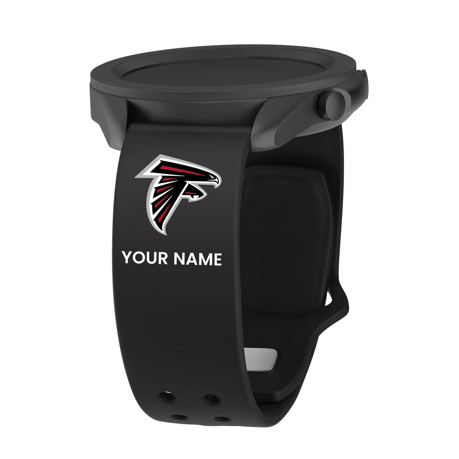 GAME TIME Atlanta Falcons Custom Name HD Quick Change Watch Band