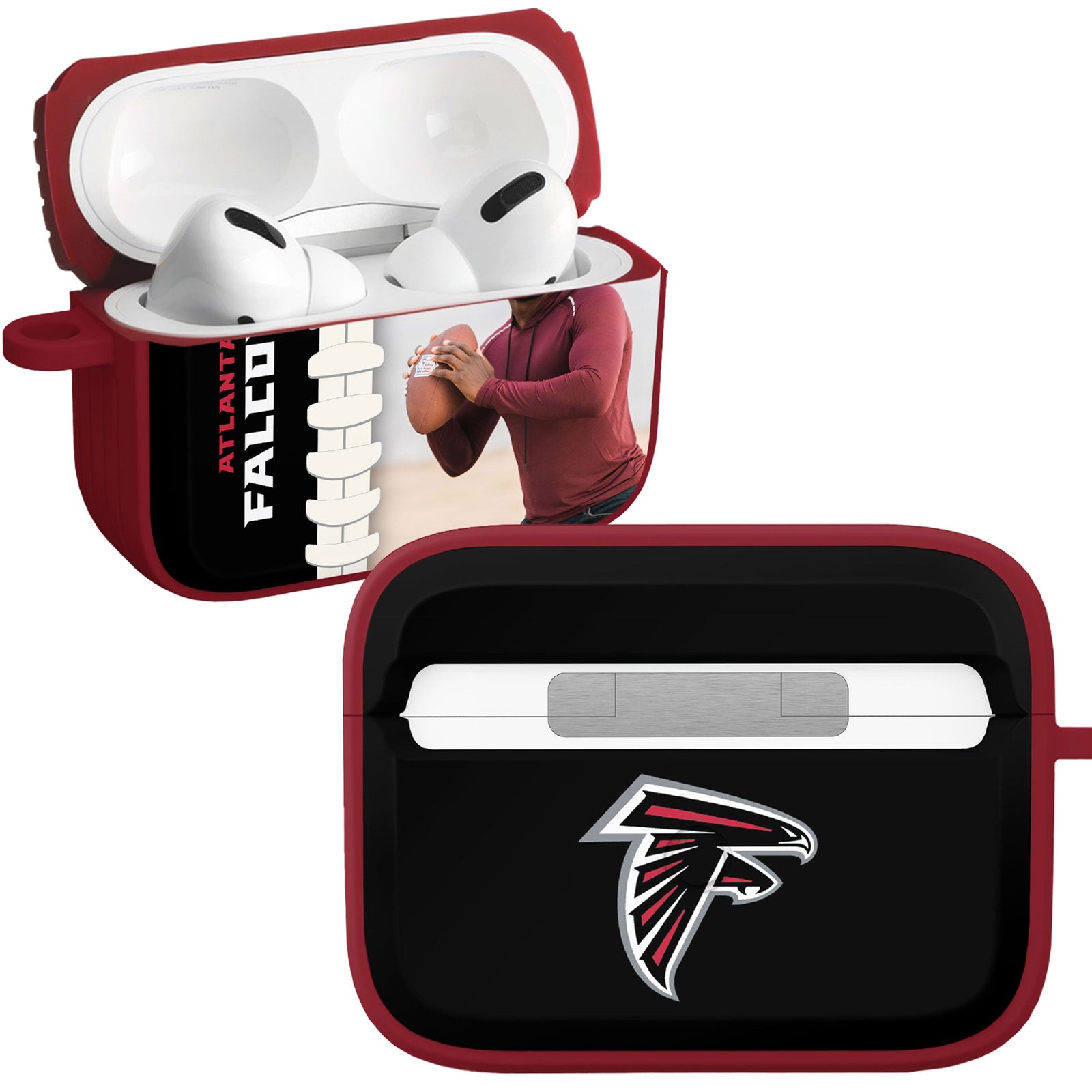 Atlanta Falcons Custom Photo HDX Apple AirPods Pro 1 & 2 Case Cover