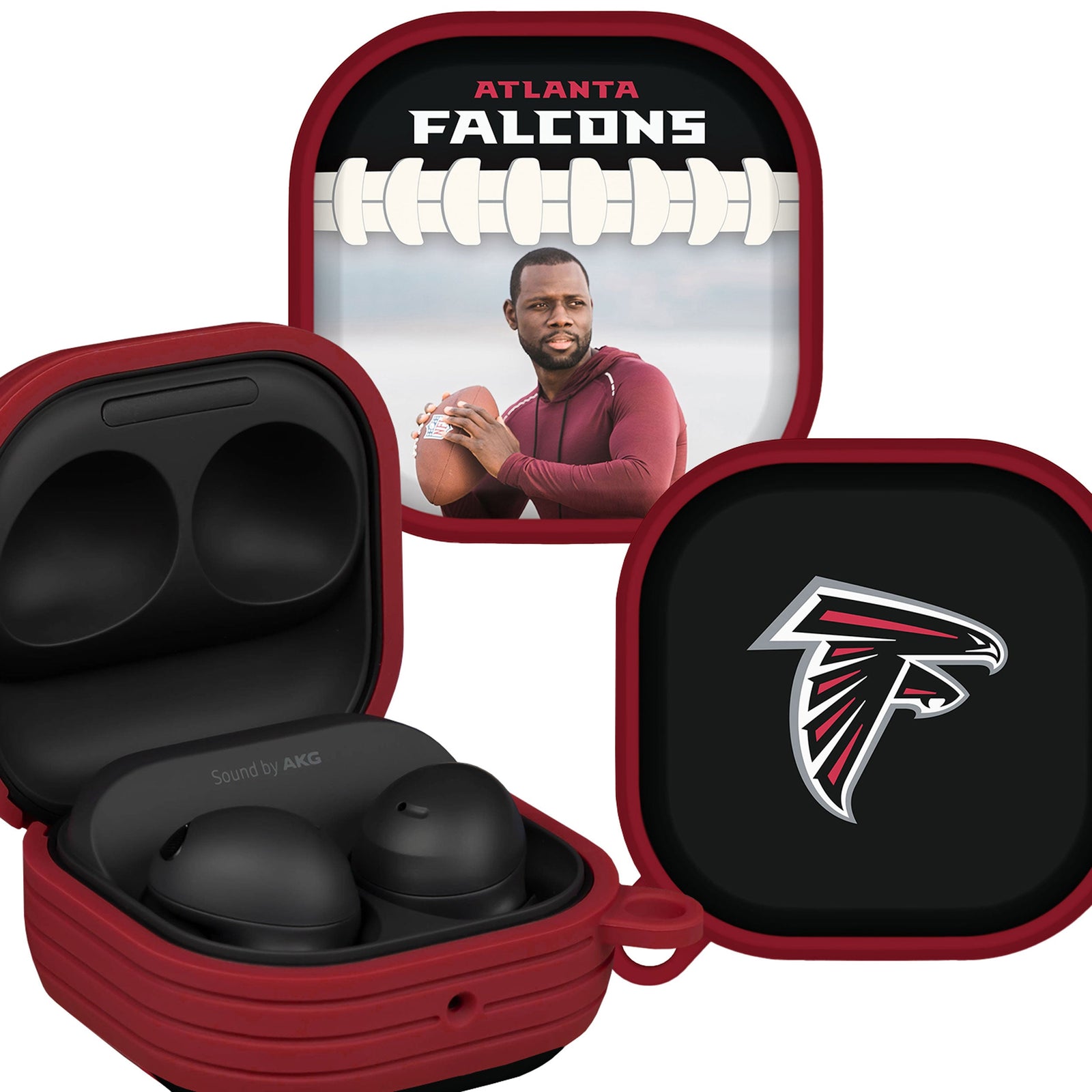 Atlanta Falcons Custom Photo HDX Samsung Galaxy Buds Pro & Buds Live Case Cover