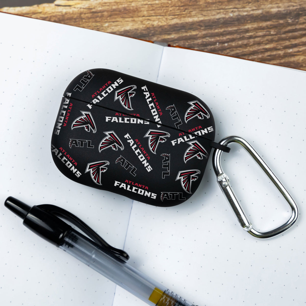 Atlanta Falcons HD Apple AirPods Pro 1 &amp; 2 Case Cover