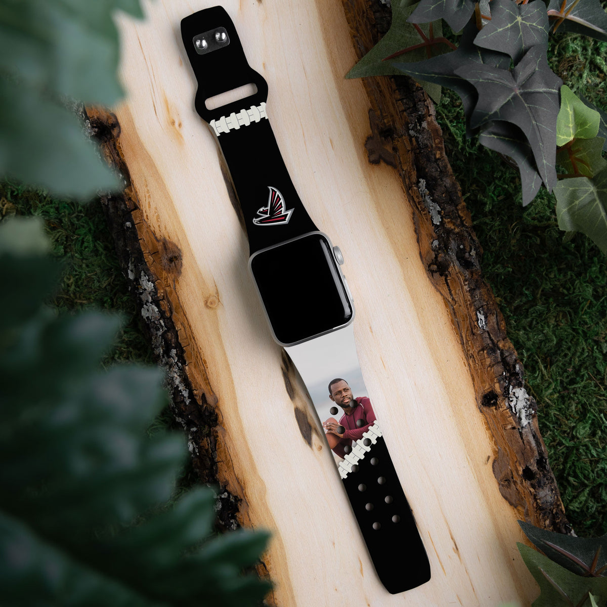 Atlanta Falcons Custom Photo HD Apple Watch Band