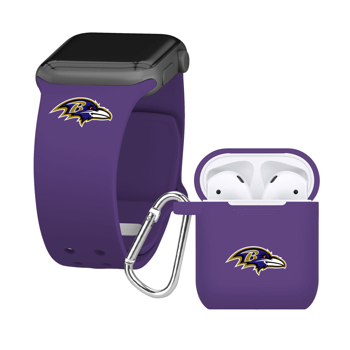 Game Time Baltimore Ravens Apple Combo Package