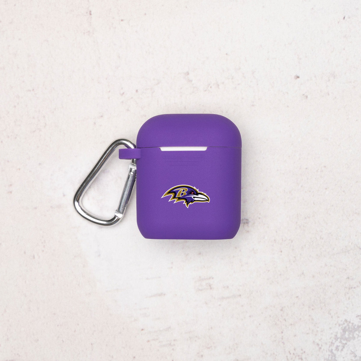 Game Time Baltimore Ravens Silicone Case Cover for Apple AirPods Battery Case