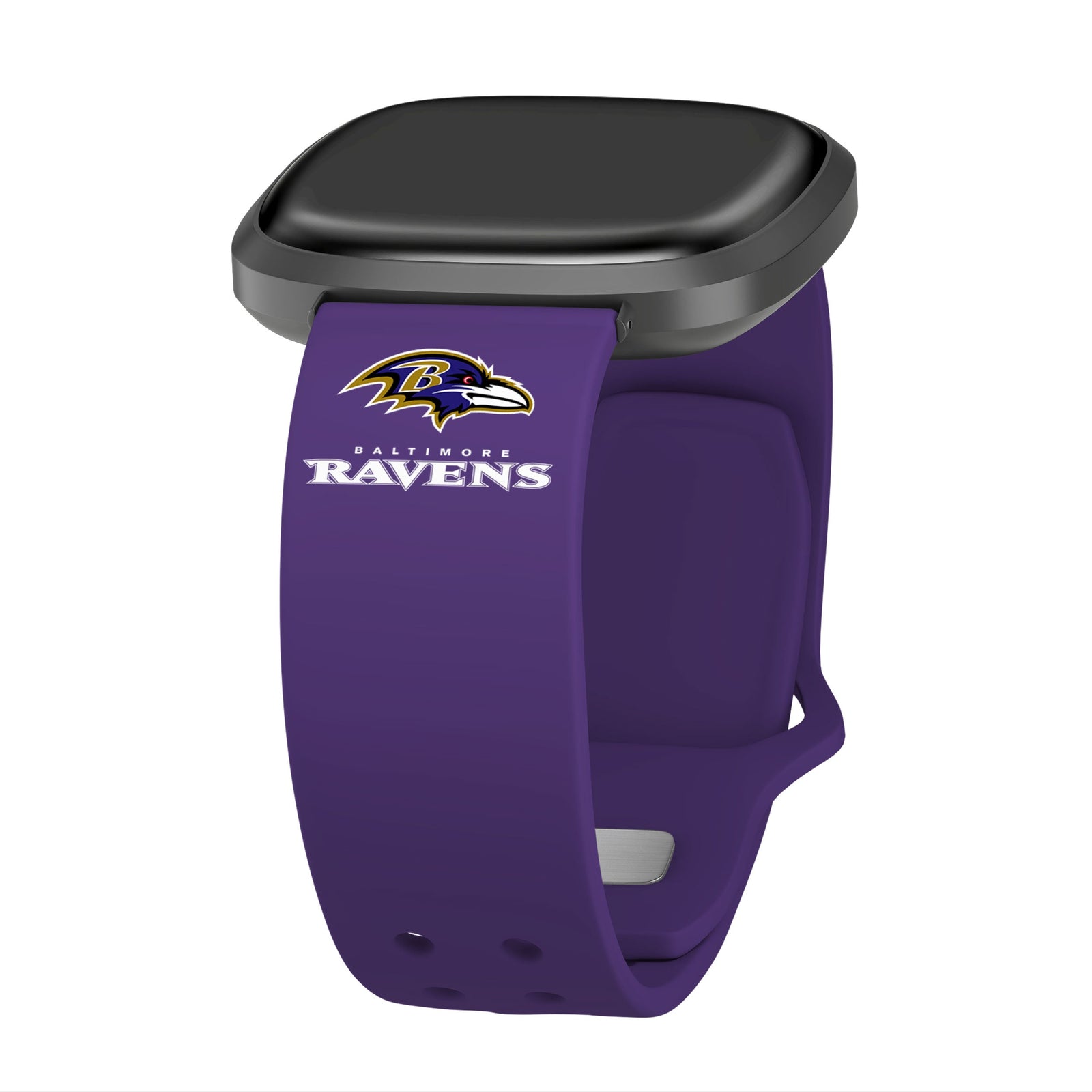 GAME TIME Baltimore Ravens HD Elite Edition Fitbit Versa 3 & Sense Watch Band