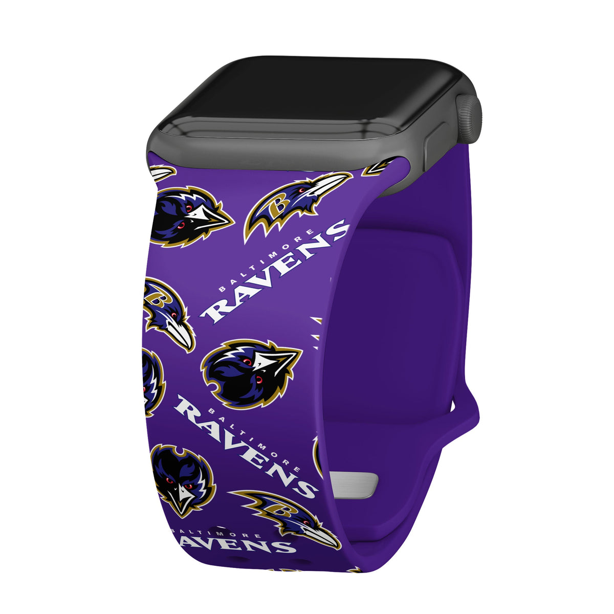 Baltimore Ravens HD Apple Watch Band