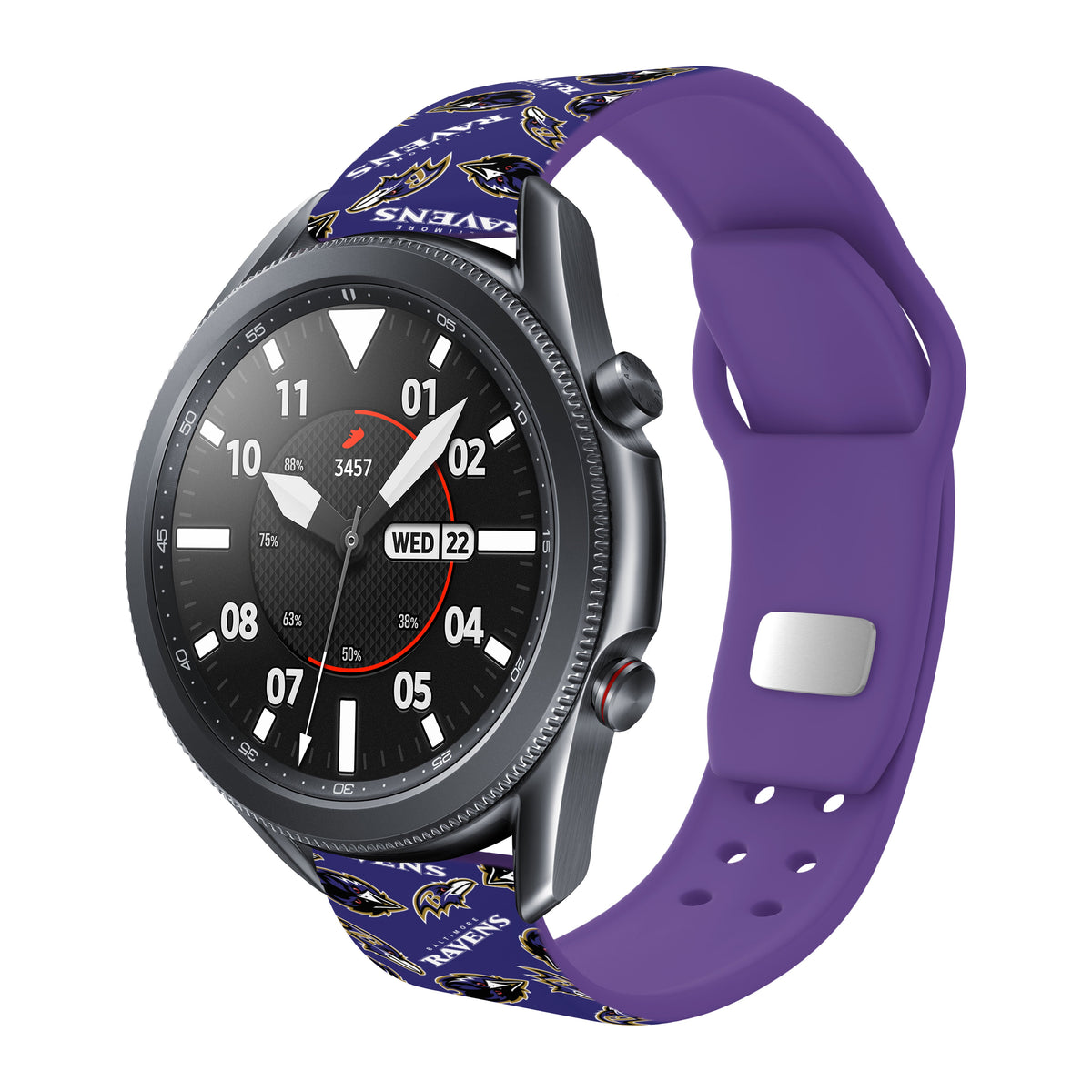 Game Time Baltimore Ravens HD Watch Band