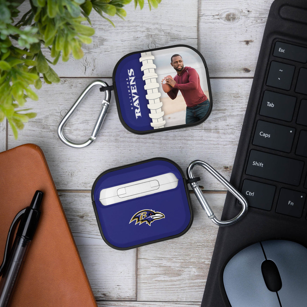 Baltimore Ravens Custom Photo HDX Apple AirPods Gen 3 Case Cover