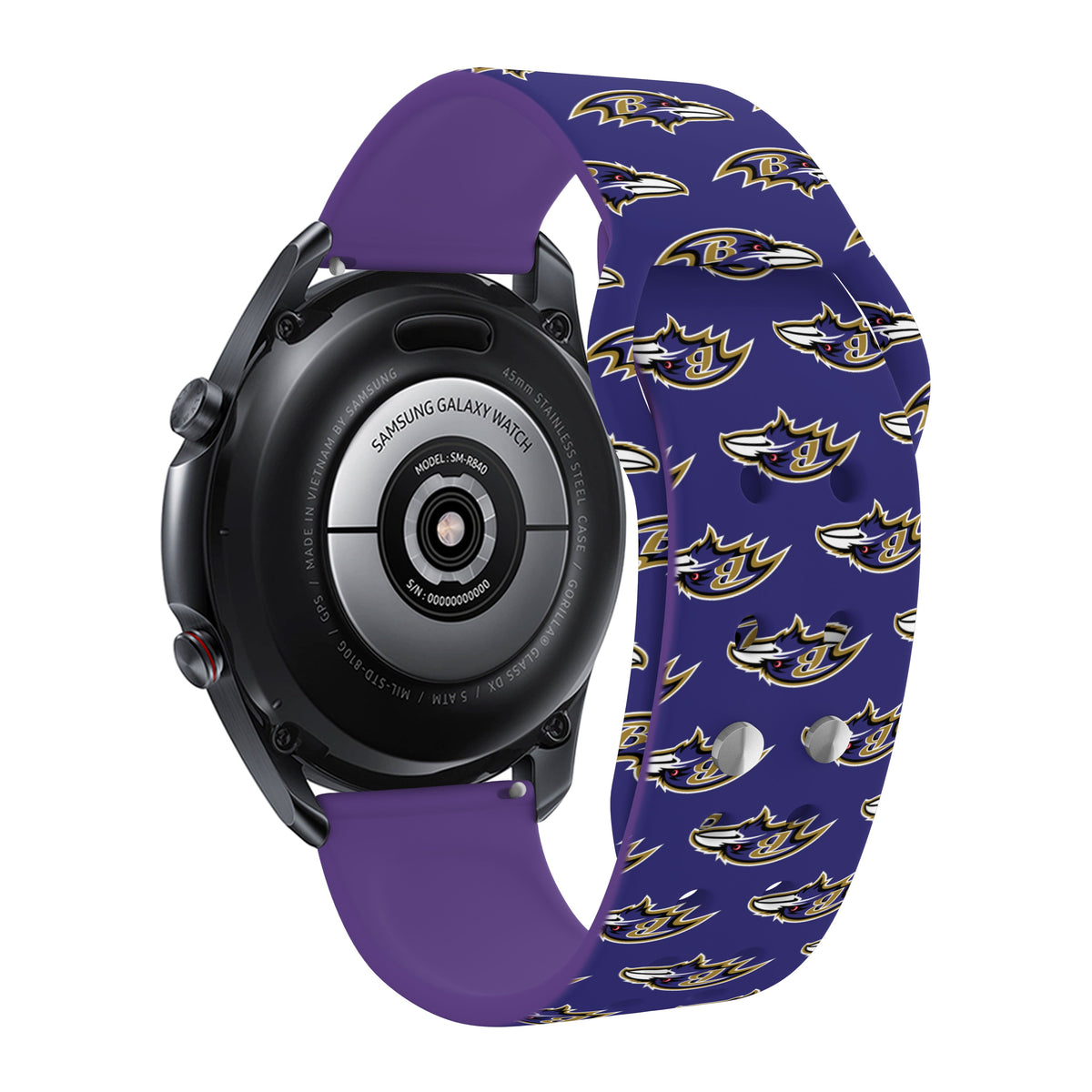 Game Time Baltimore Ravens HD Watch Band