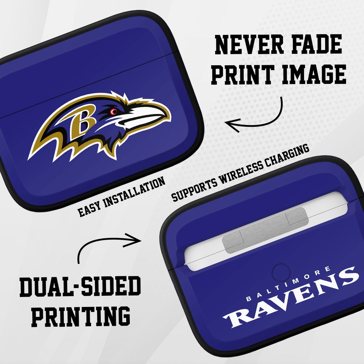 Baltimore Ravens HDX Apple AirPods Pro Case Cover