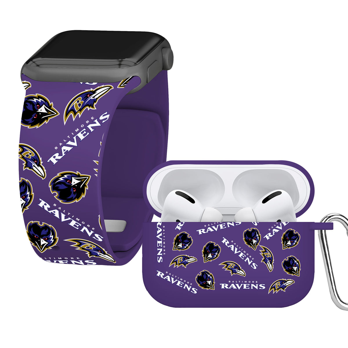 Game Time Baltimore Ravens HD Apple Pro Combo Package