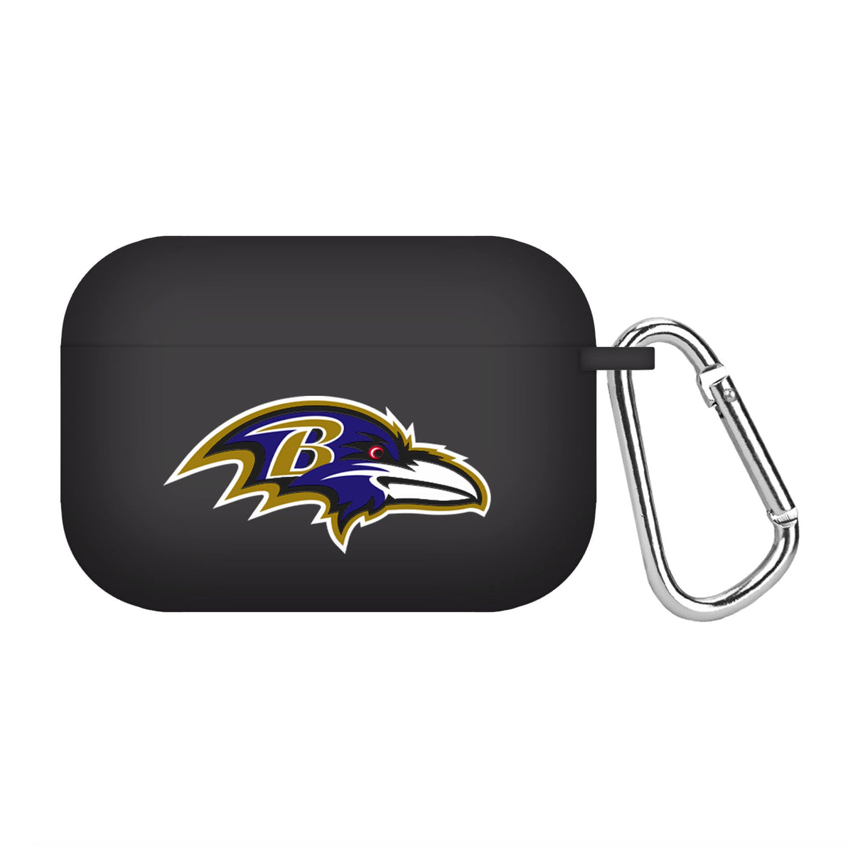 Baltimore Ravens Custom Name HD Apple AirPods Pro Case Cover (Black)