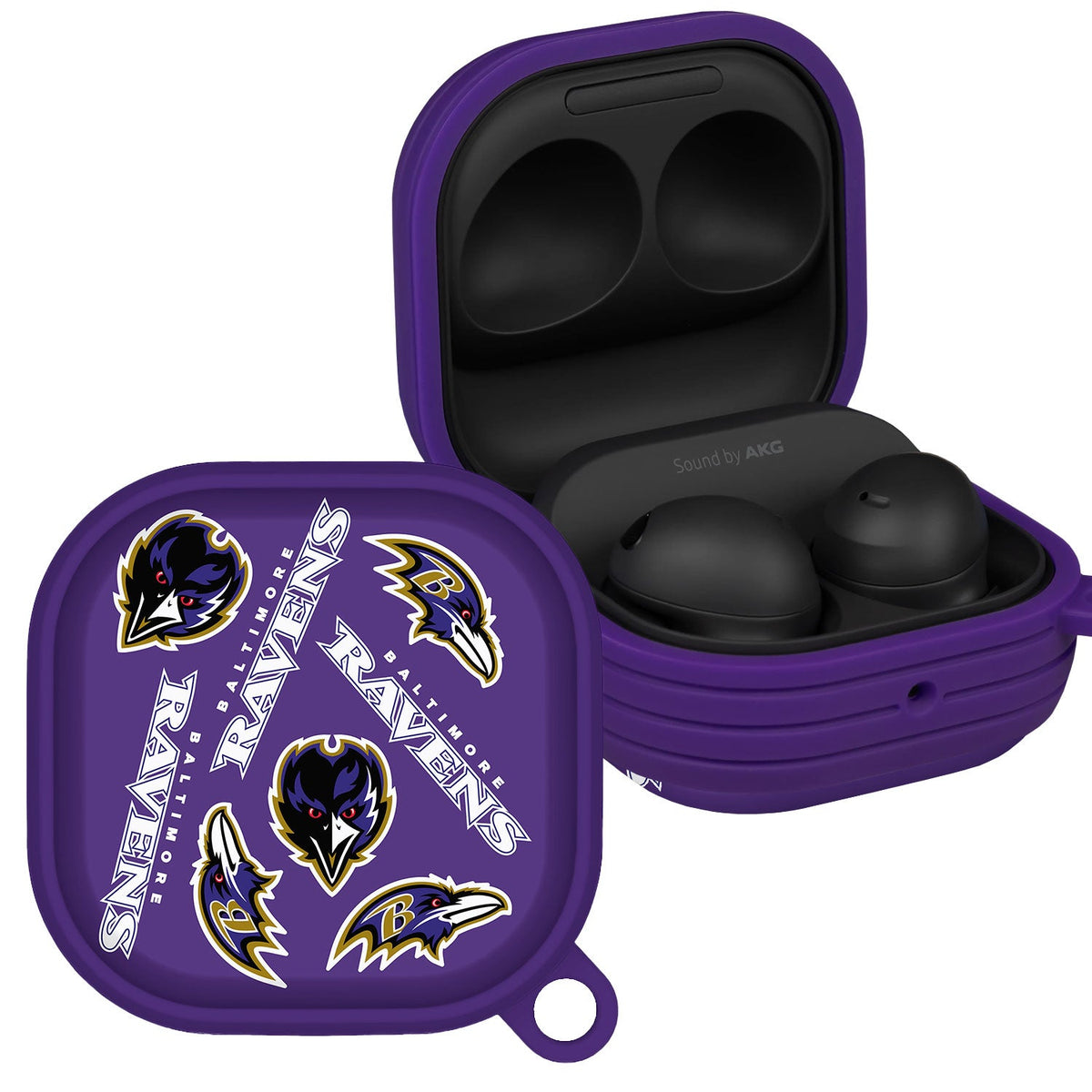 Baltimore Ravens HDX Samsung Galaxy Buds Pro Case Cover