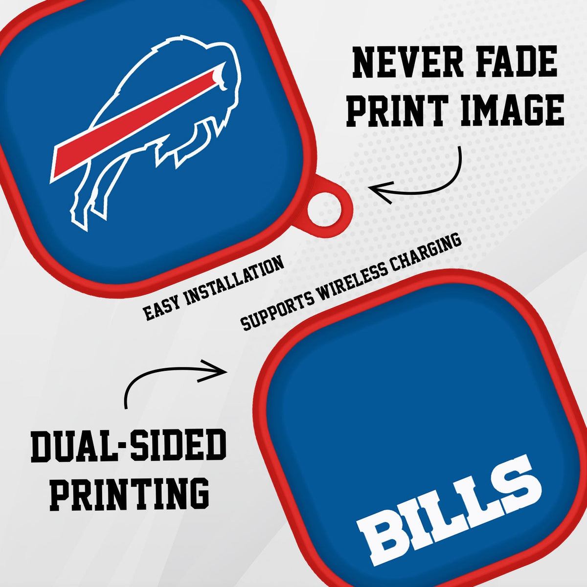 Buffalo Bills HDX Samsung Galaxy Buds Pro Case Cover