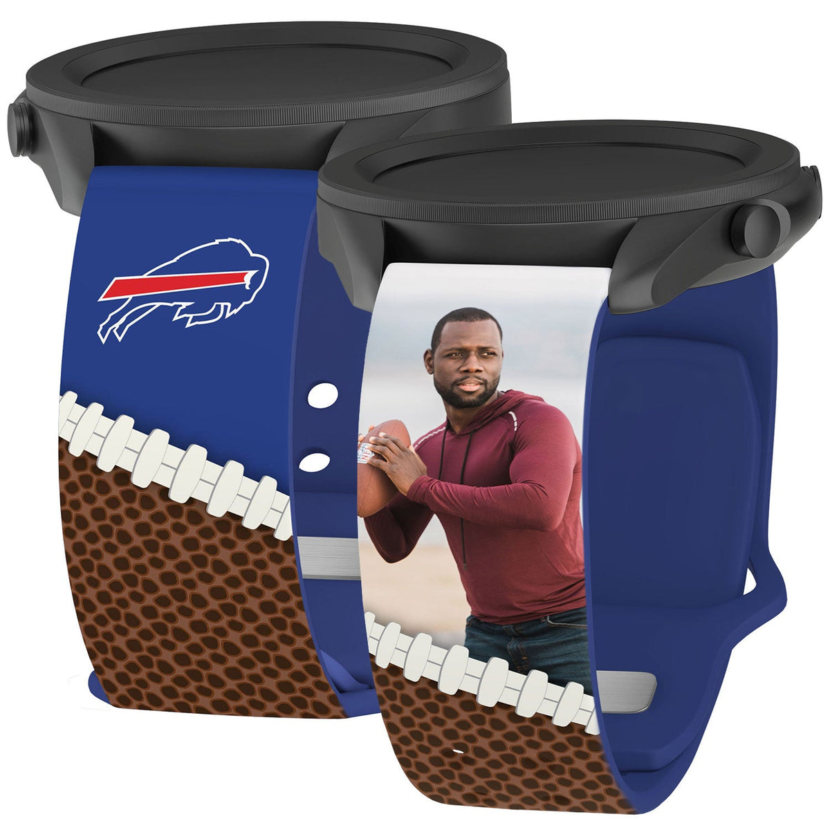 Buffalo Bills Custom Photo HD Samsung Galaxy Watch Band