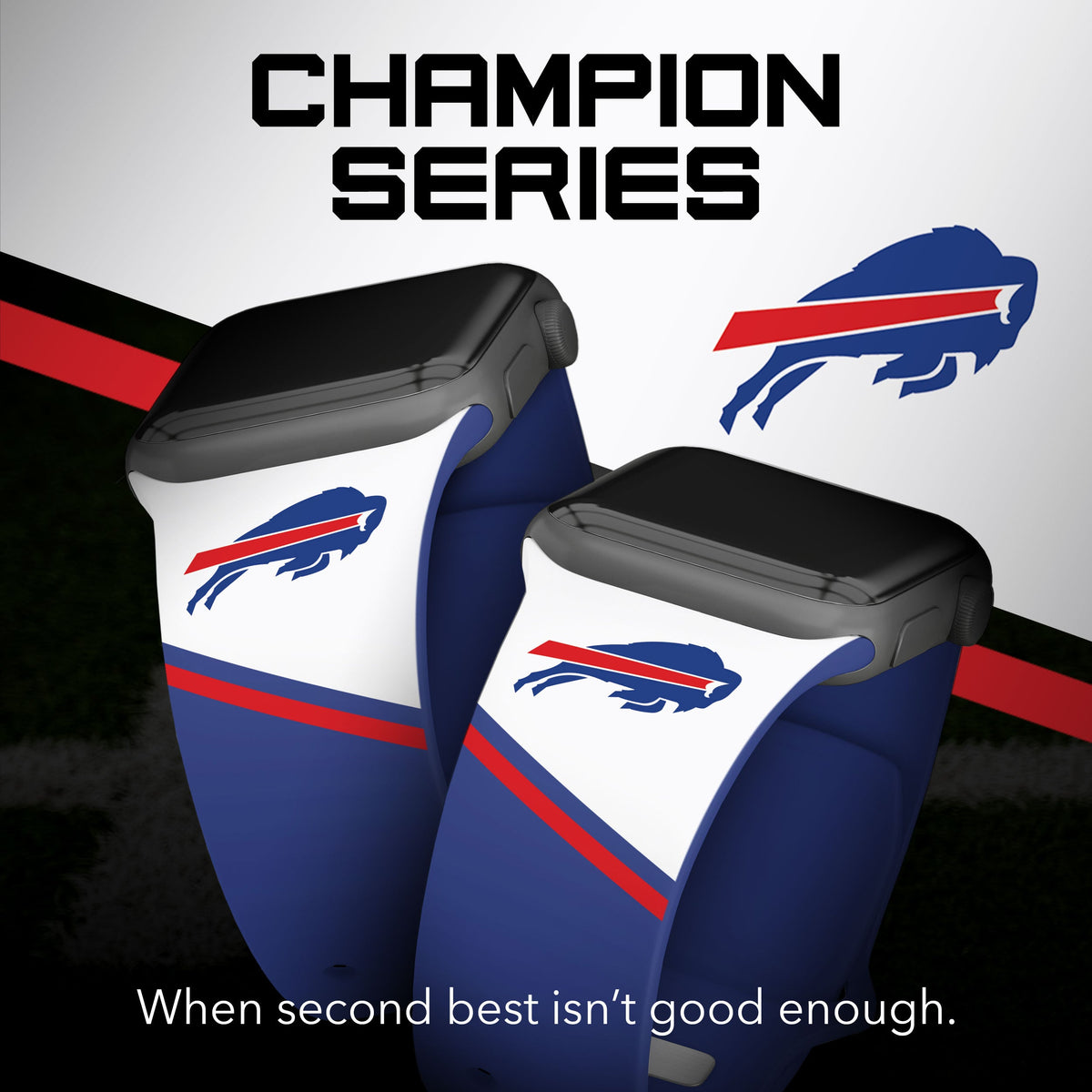 Buffalo Bills HD Champion Series Apple Watch Band
