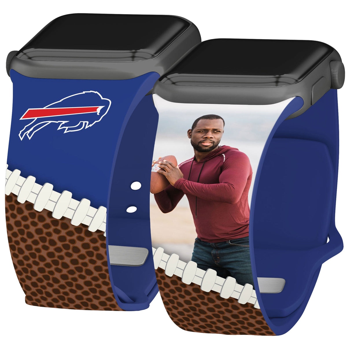 Buffalo Bills Custom Photo HD Apple Watch Band