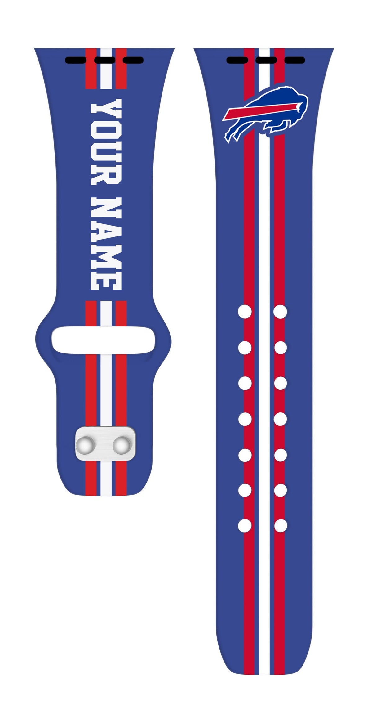 Buffalo Bills Custom Name HD Apple Watch Band