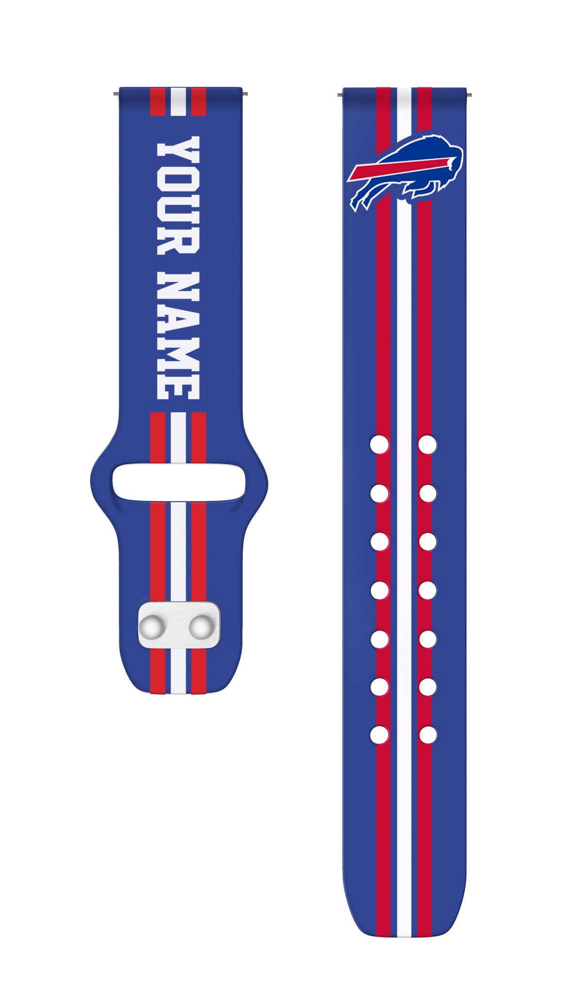 Buffalo Bills Custom Name HD Watch Band
