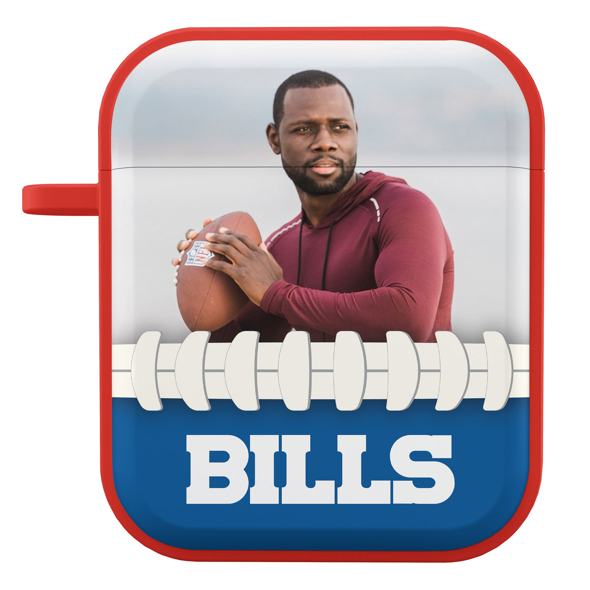 Buffalo Bills Custom Photo HDX Apple AirPods Gen 1 &amp; 2 Case Cover