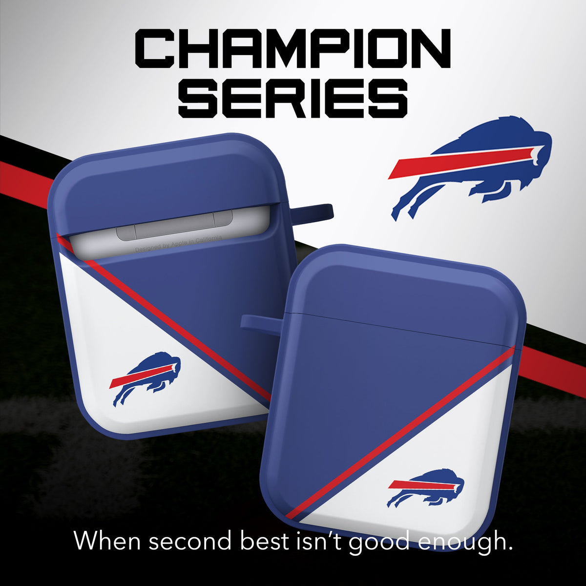 Buffalo Bills HDX Champion Series Apple AirPods Gen 1 &amp; 2 Case Cover