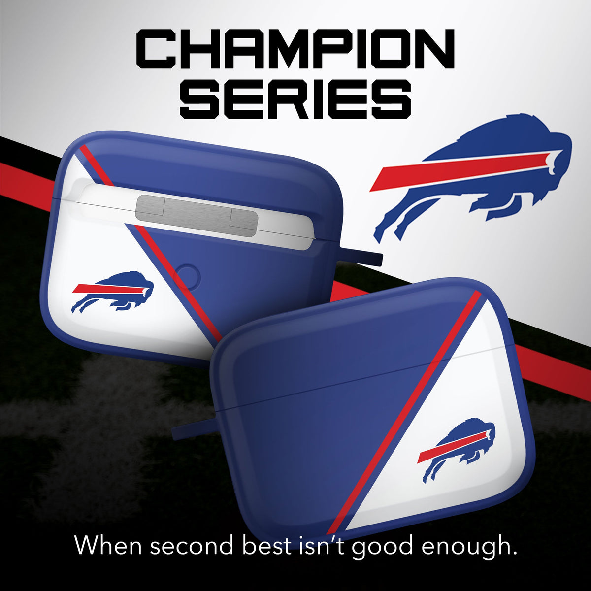 Buffalo Bills HDX Champion Series Case Cover Compatible with Apple AirPods Pro