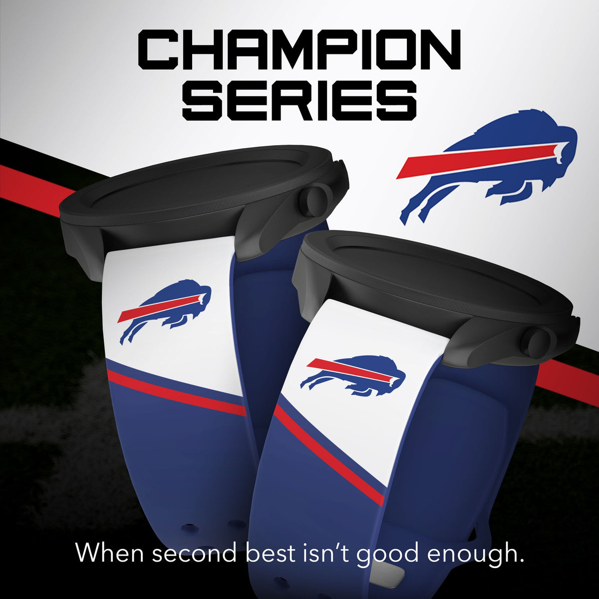 Buffalo Bills HD Champion Series Samsung Galaxy Watch Band