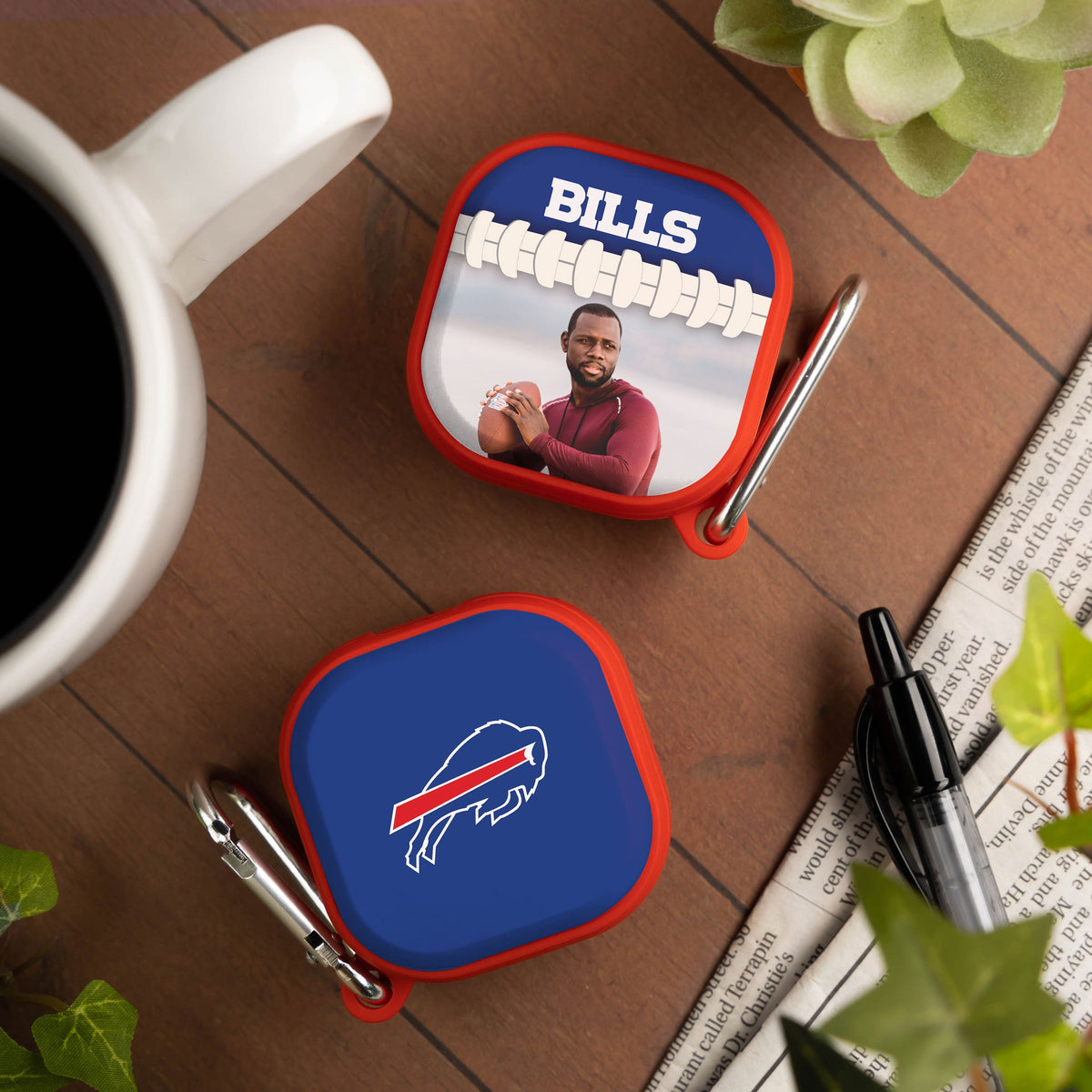 Buffalo Bills Custom Photo HDX Samsung Galaxy Buds Pro Case Cover