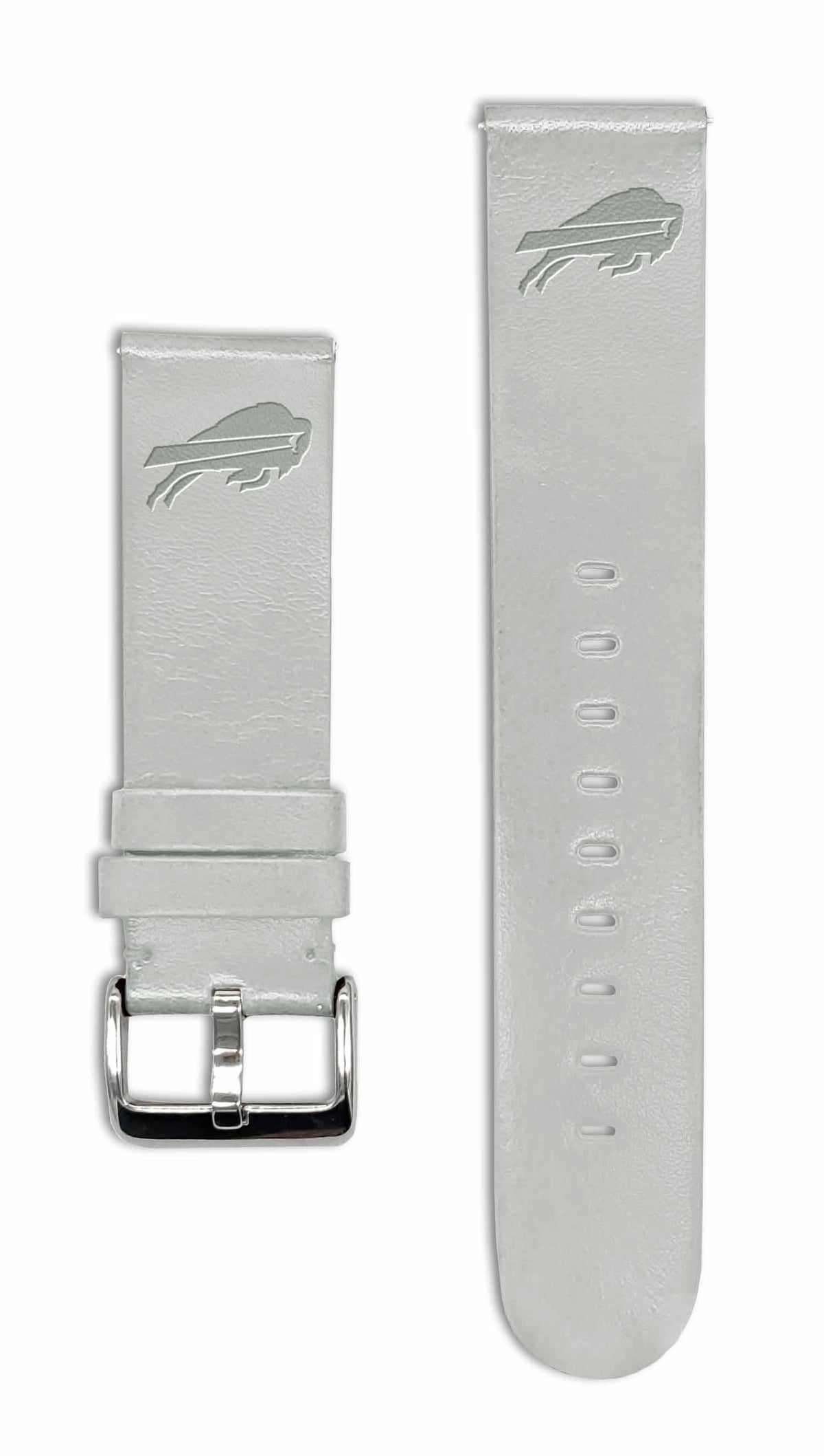 Buffalo Bills Quick Change Leather Watch Band - USA Sewn - AffinityBands