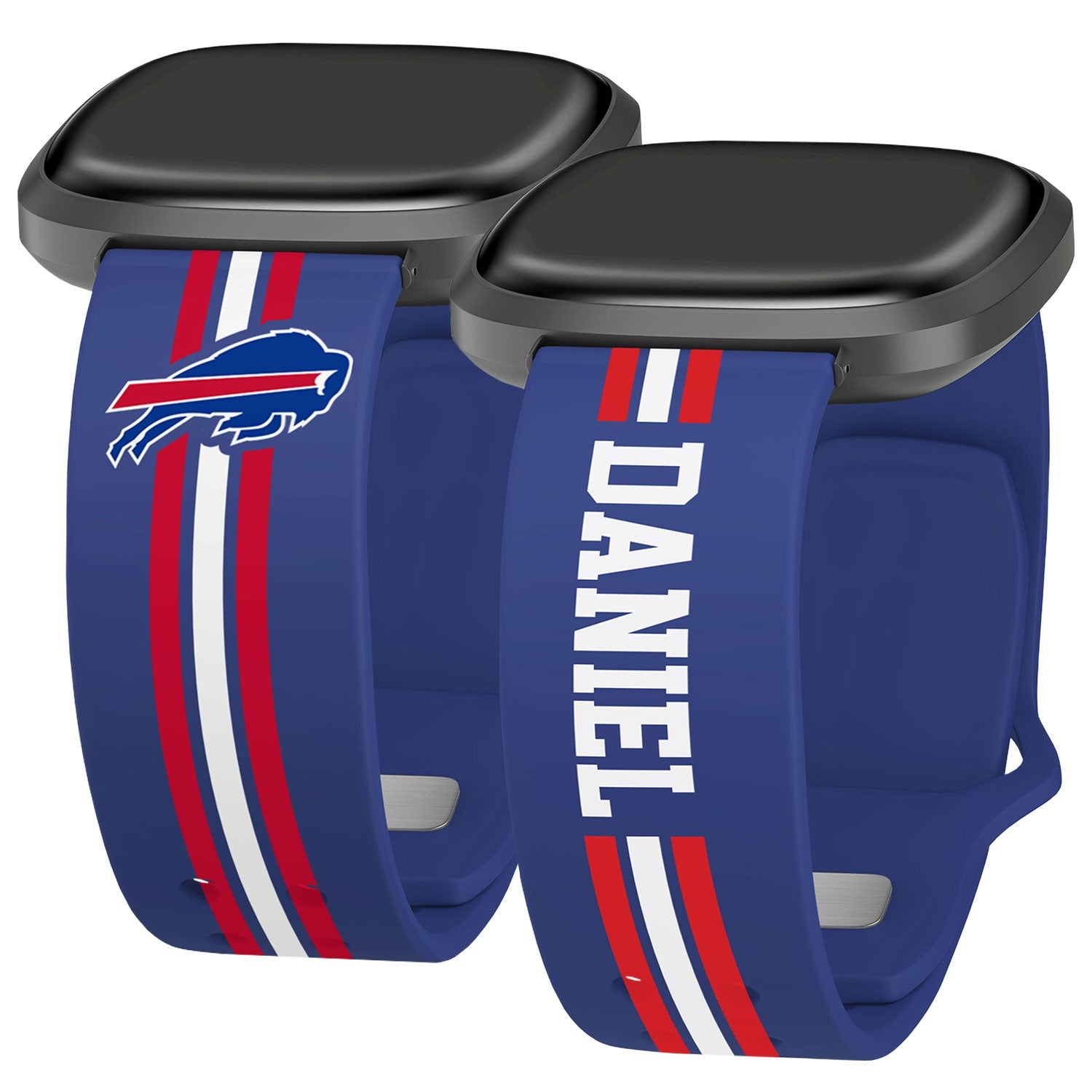 Buffalo Bills Custom Name HD Fitbit Versa 3 and Sense Watch Band