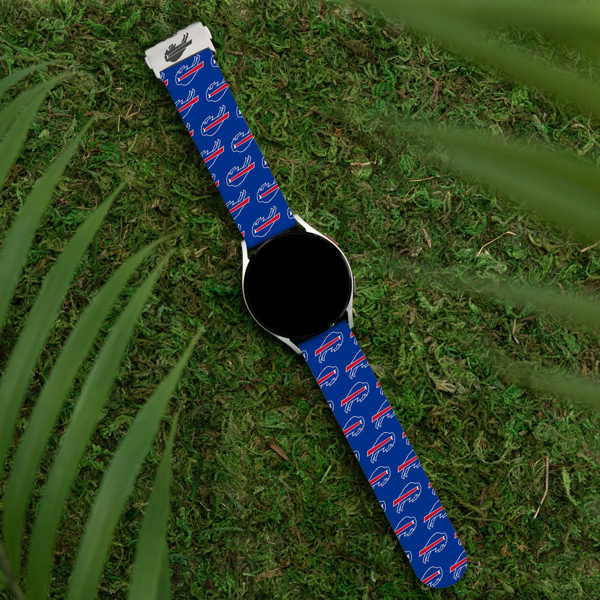 Game Time Buffalo Bills Signature Series Quick Change Watch Band With Engraved Buckle