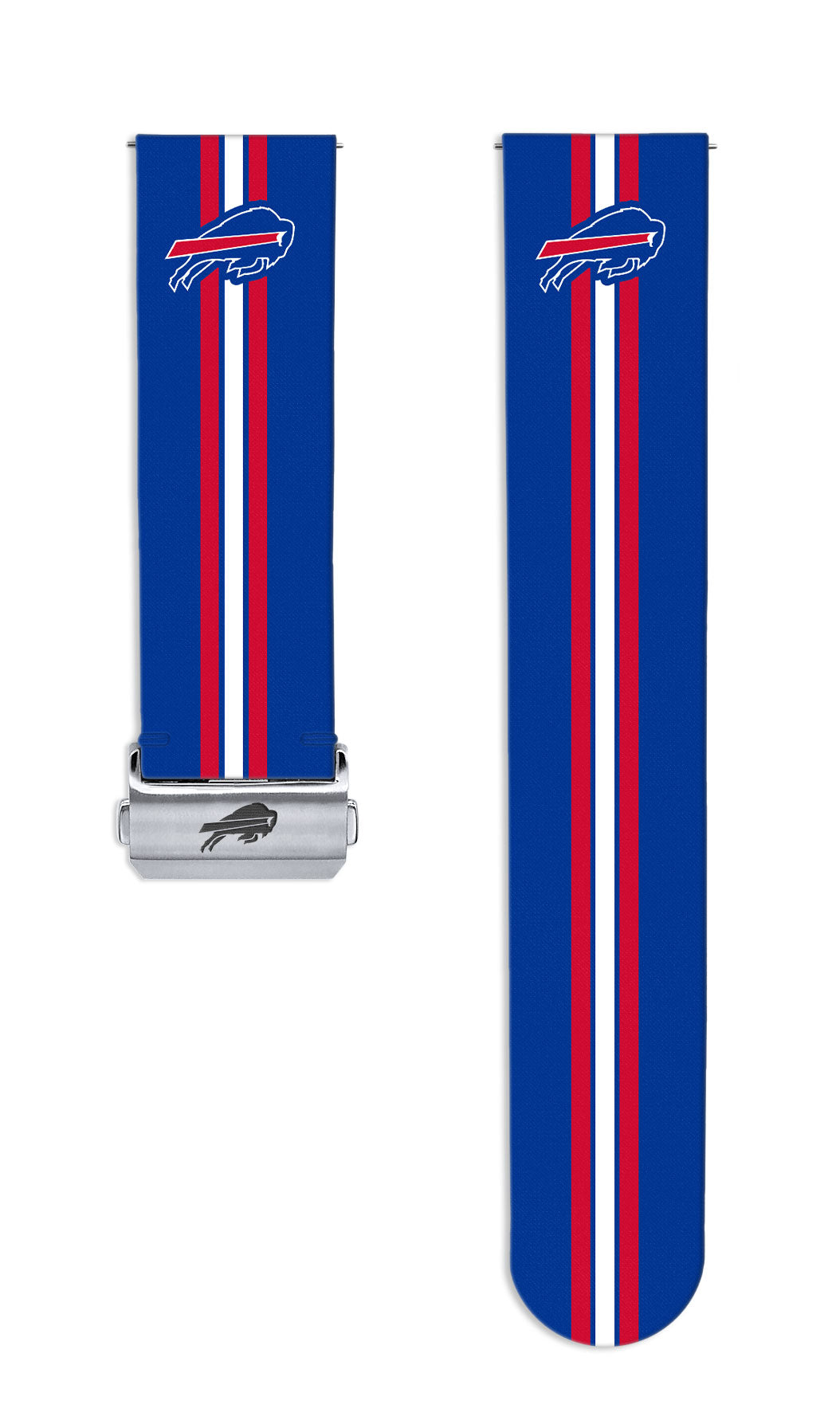Buffalo Bills Full Print Quick Change Watch Band With Engraved Buckle - AffinityBands