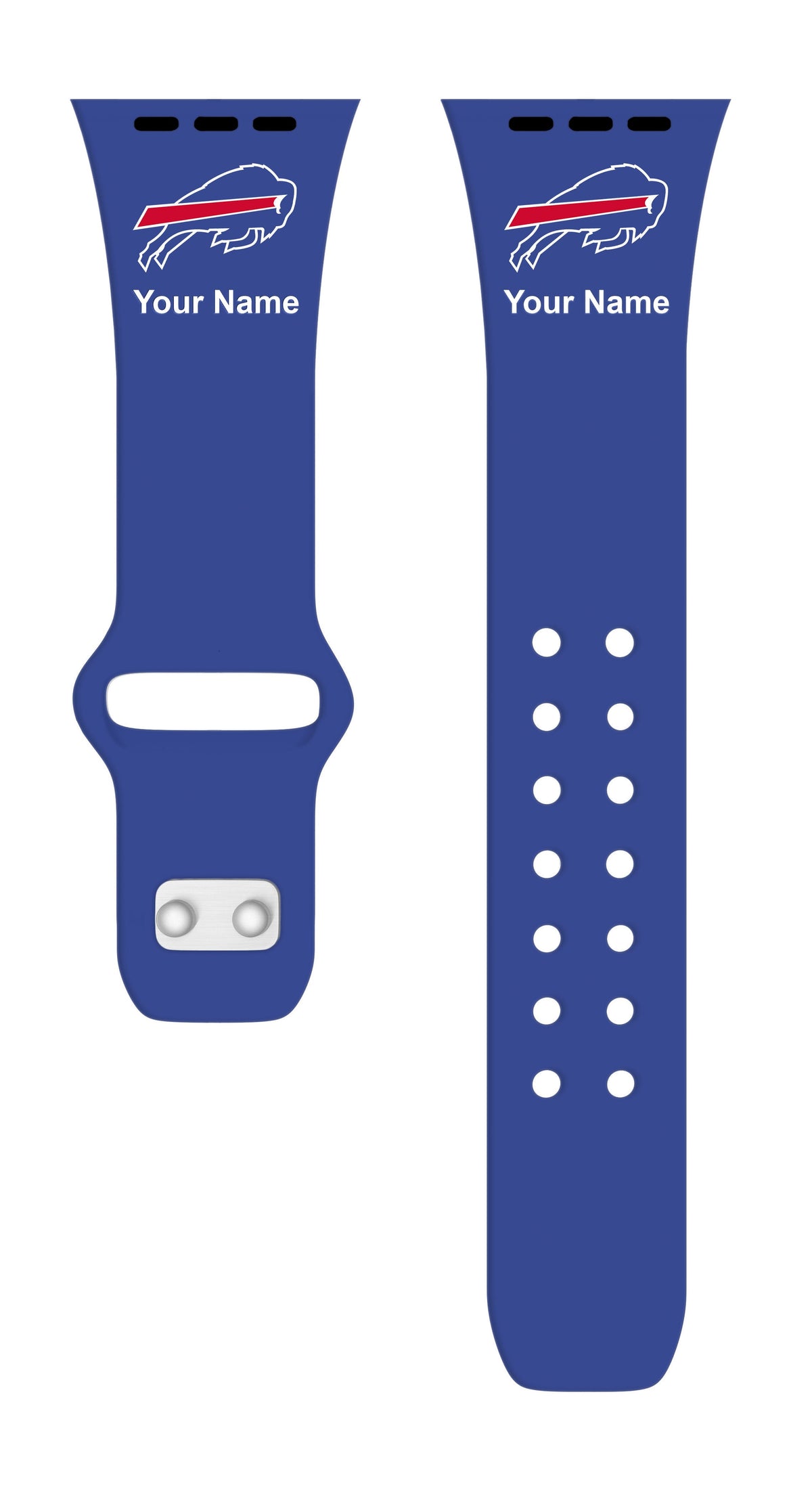 Buffalo Bills Custom Name HD Apple Watch Band