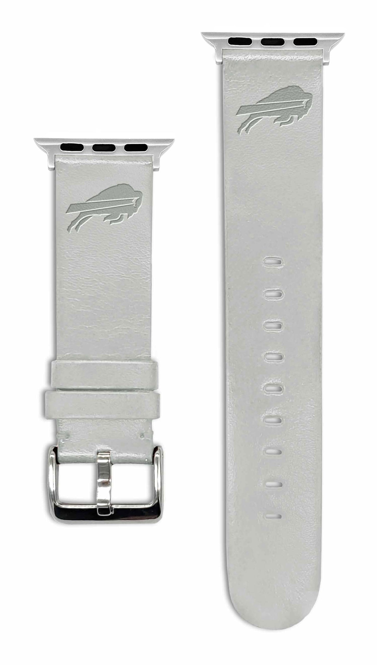 Game Time Buffalo Bills Apple Leather Watch Band - USA Sewn