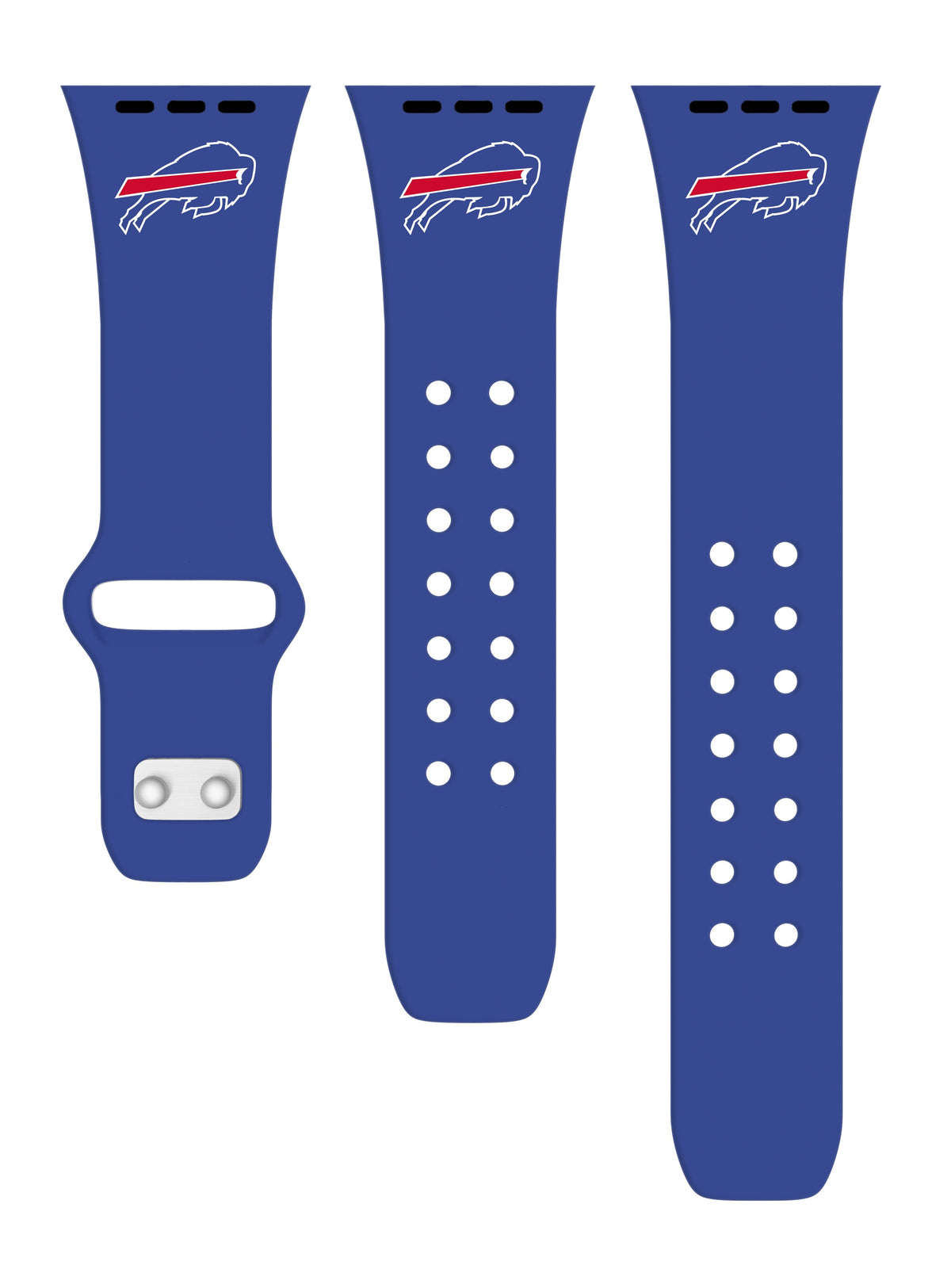 Buffalo Bills Silicone Apple Watch Band - Game Time