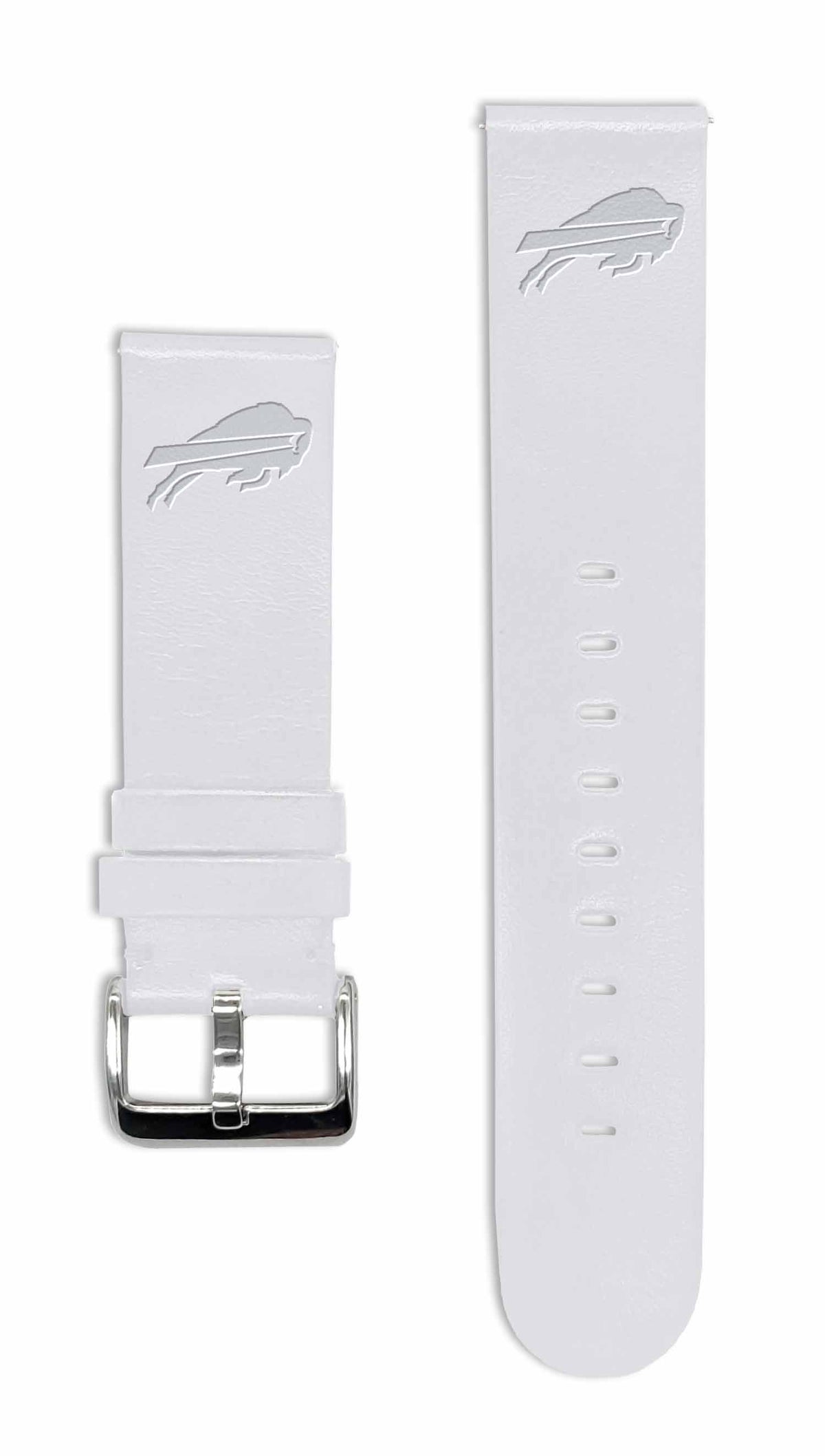 Buffalo Bills Quick Change Leather Watch Band - USA Sewn - AffinityBands