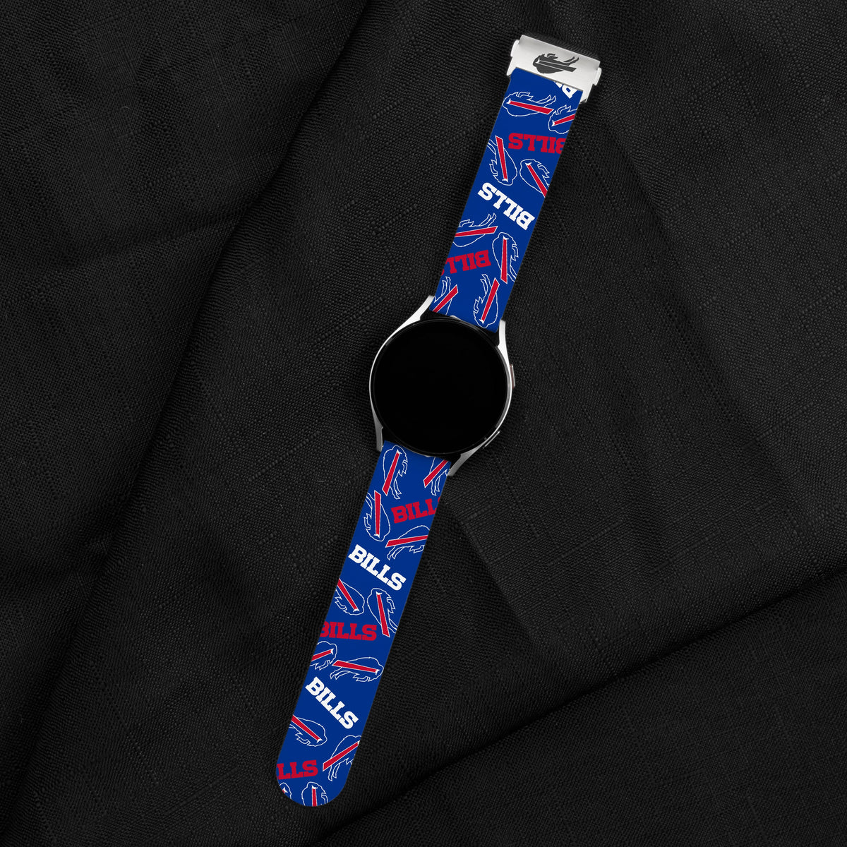 Game Time Buffalo Bills Signature Series Quick Change Watch Band With Engraved Buckle