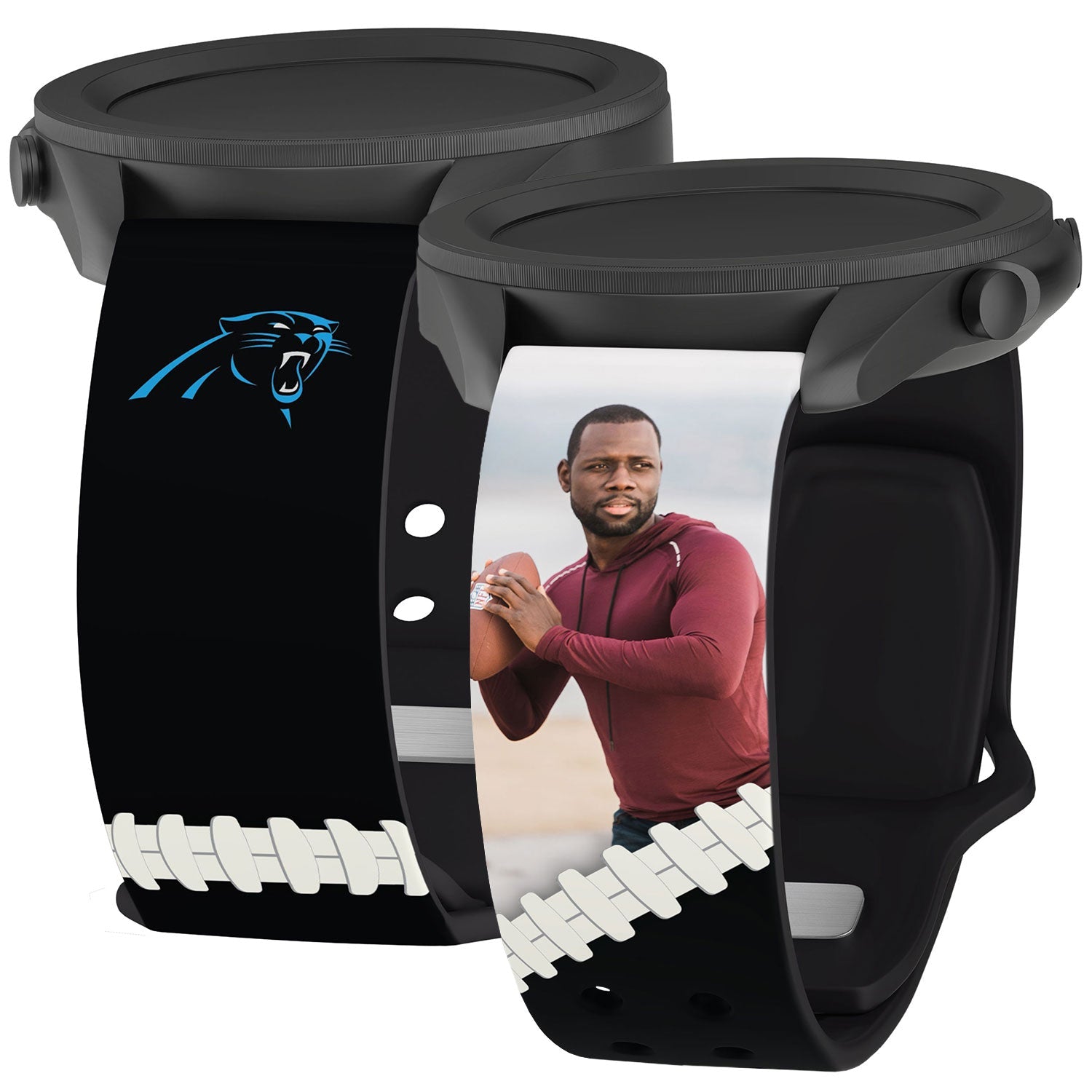 Carolina Panthers Custom Photo HD Samsung Galaxy Watch Band