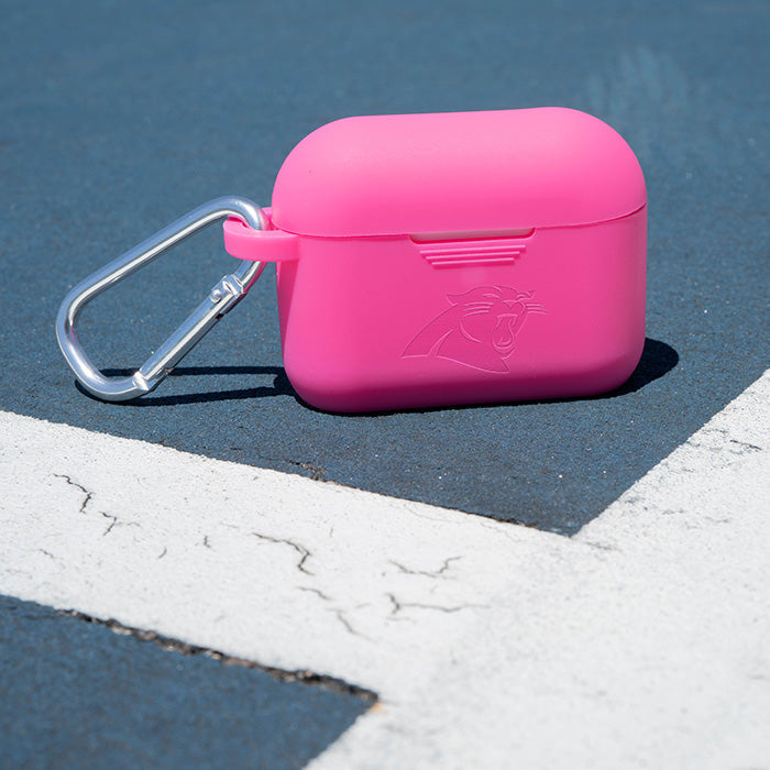 Game Time Carolina Panthers Engraved AirPods Pro 1 &amp; 2 Silicone Case Cover