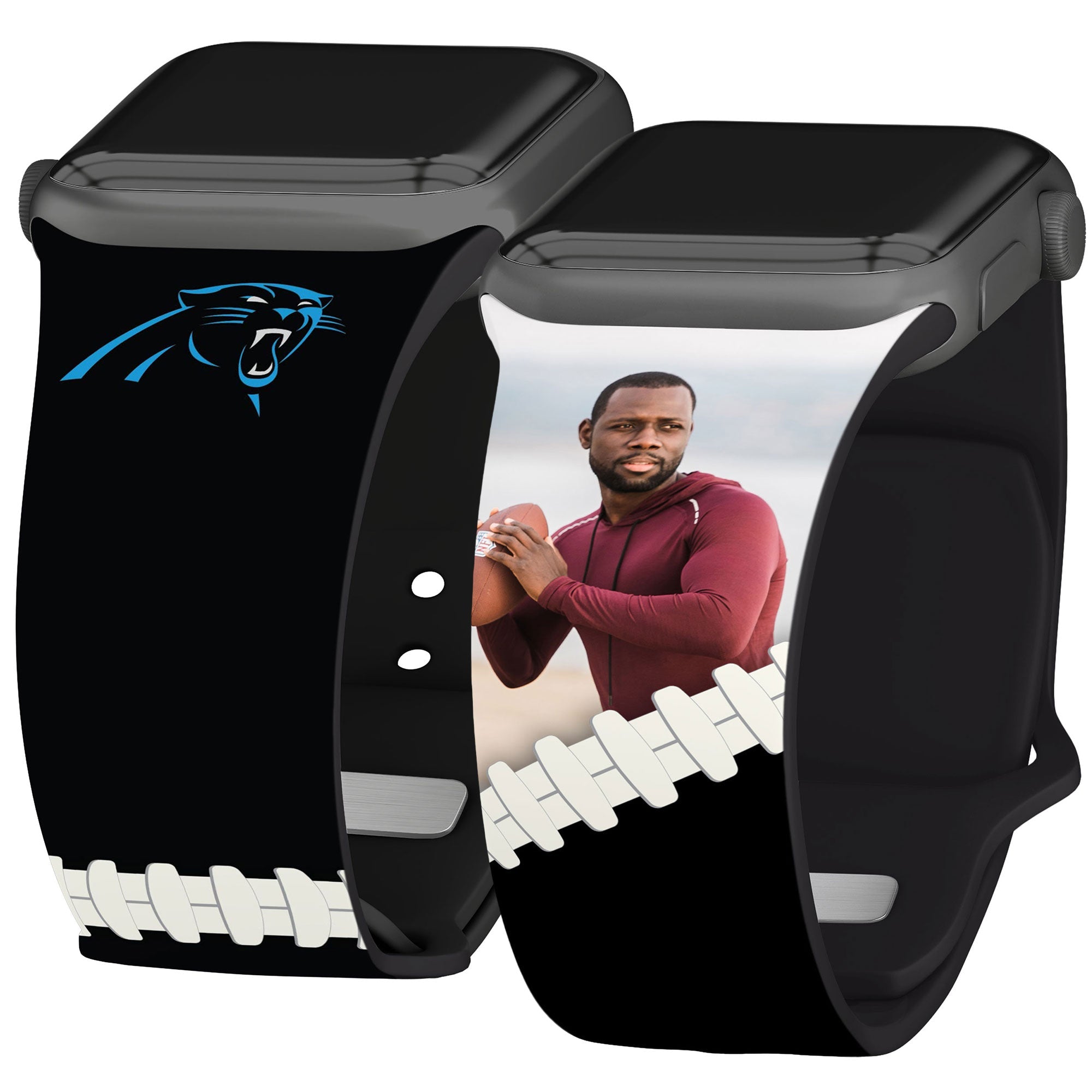 Carolina Panthers Custom Photo HD Apple Watch Band