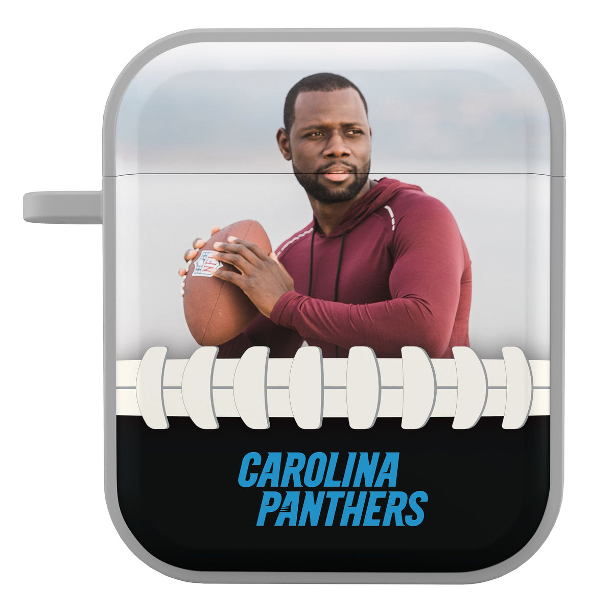 Carolina Panthers Custom Photo HDX Apple AirPods Gen 1 &amp; 2 Case Cover