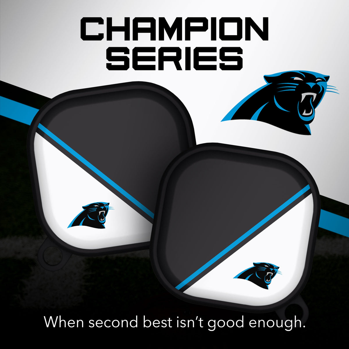 Carolina Panthers HDX Champion Series Samsung Galaxy Buds Pro &amp; Buds Live Case Cover