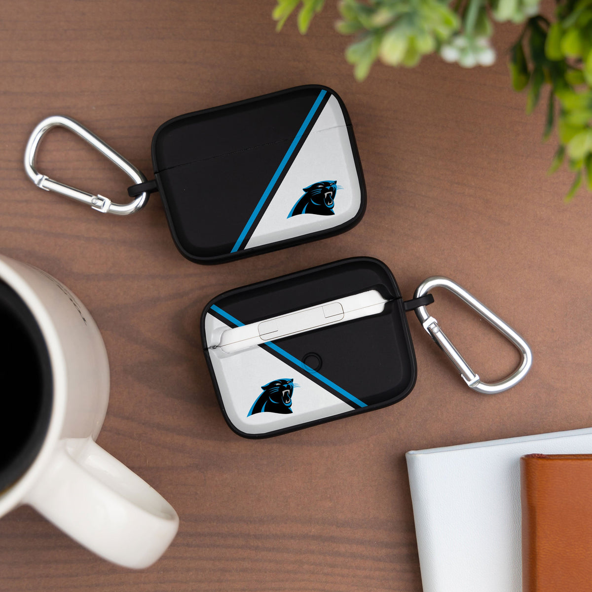 Carolina Panthers HDX Champion Series Case Cover Compatible with Apple AirPods Pro 1 &amp; 2