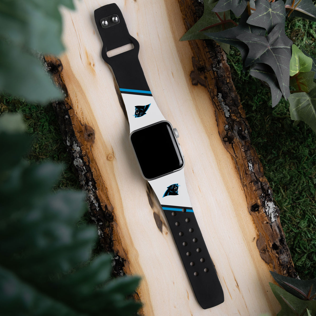 Carolina Panthers HD Champion Series Apple Watch Band