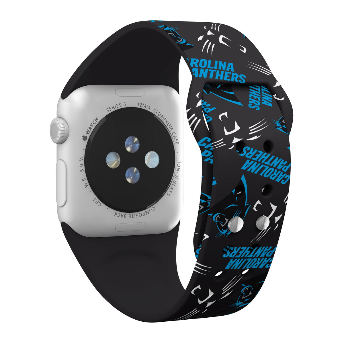 Carolina Panthers HD Apple Watch Band
