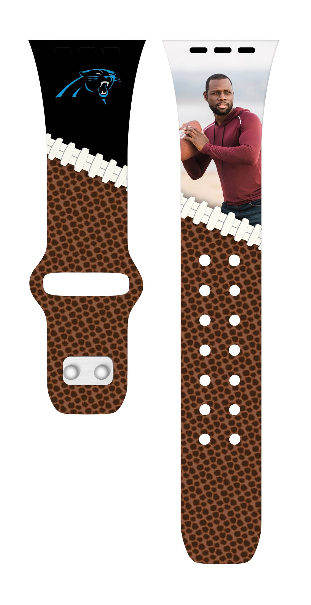 Carolina Panthers Custom Photo HD Apple Watch Band
