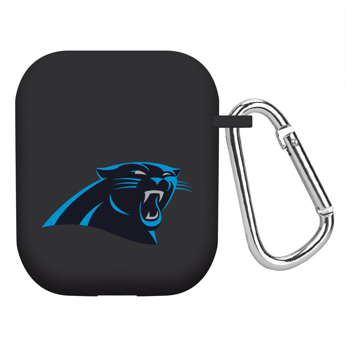 Carolina Panthers Custom Name HD Apple AirPods Gen 1 &amp; 2 Case Cover (Black)