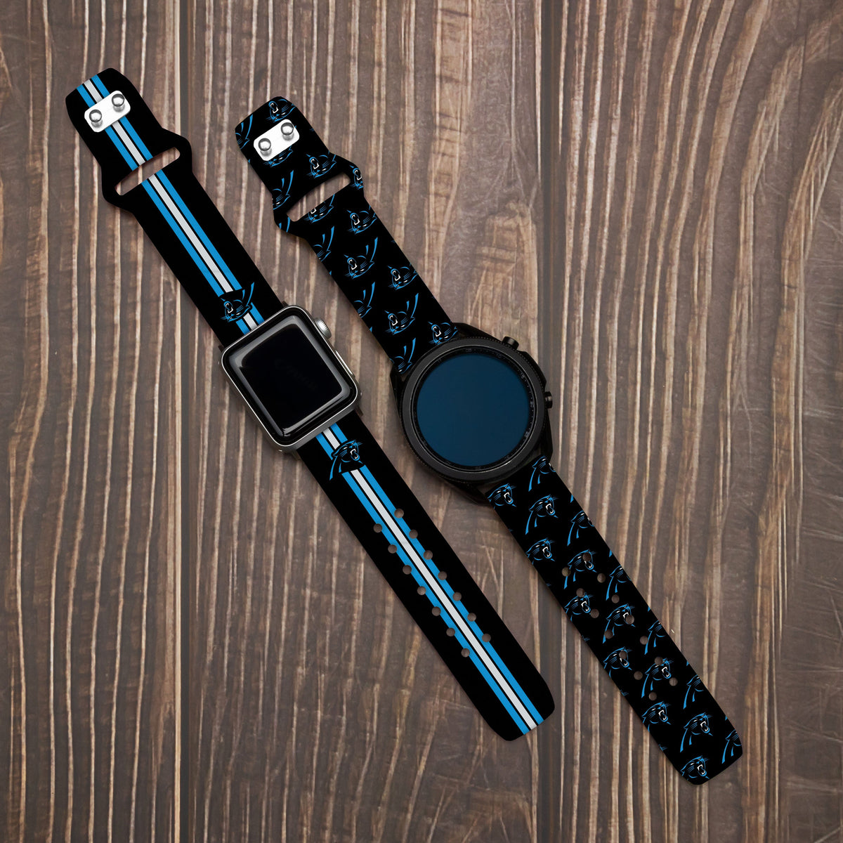 Game Time Carolina Panthers HD Watch Band