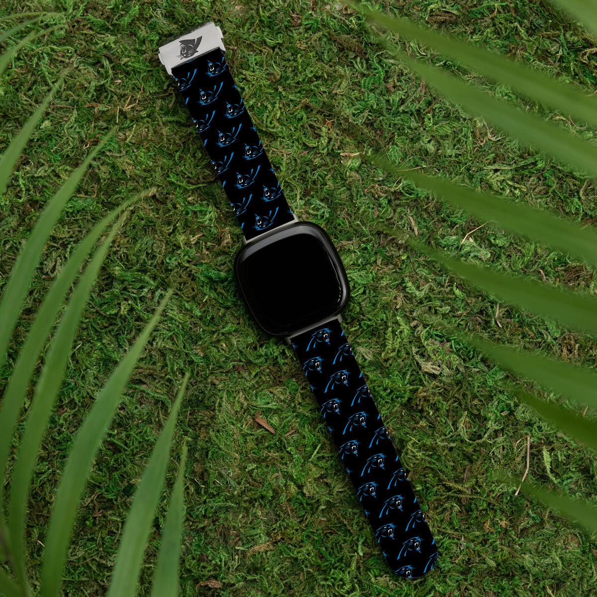 Carolina Panthers Signature Series Fitbit Versa 3 &amp; Sense 1 Watch Band