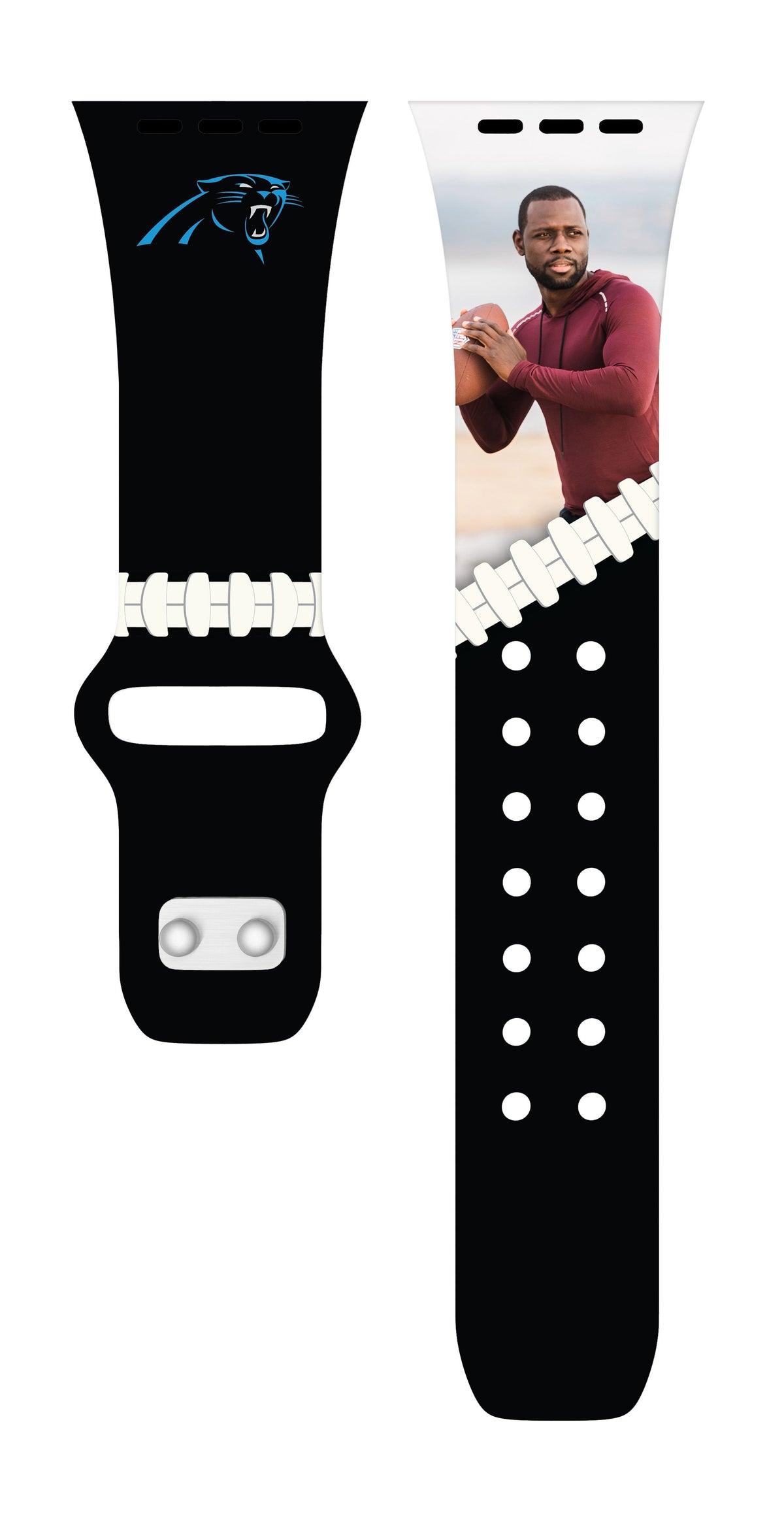 Carolina Panthers Custom Photo HD Apple Watch Band